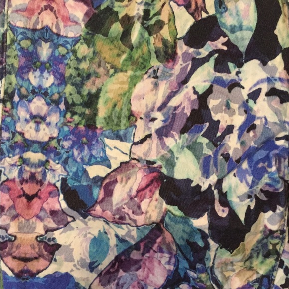 7 for all Mankind printed denim skinny jeans - Picture 6 of 6